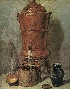 Jean Baptiste Simeon Chardin The Copper Cistern oil painting artist